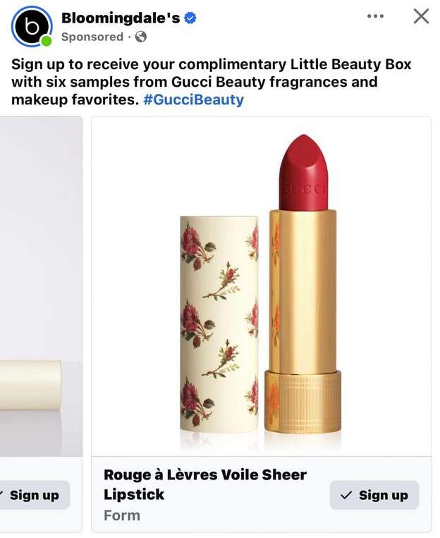 FREE Gucci Beauty Favorites Sample Box From Bloomingdale’s