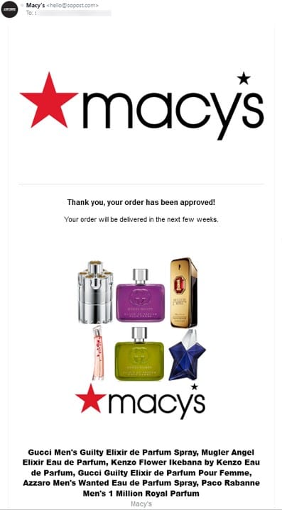Free Acqua di Gioia Sample Box from Macy’s