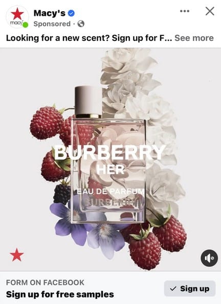 Free Acqua di Gioia Sample Box from Macy’s