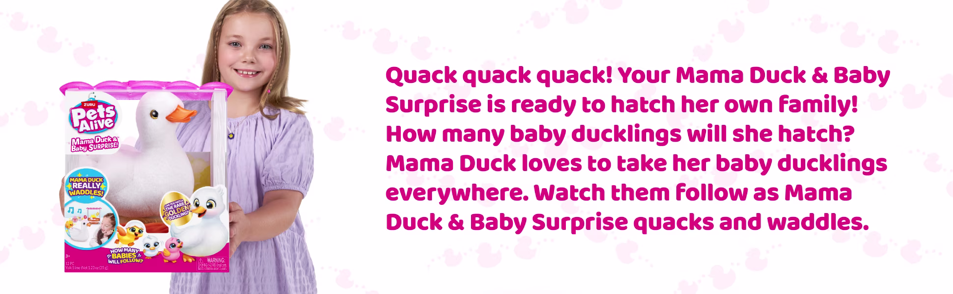 Free Pets Alive Interactive Duck Toy at Walmart