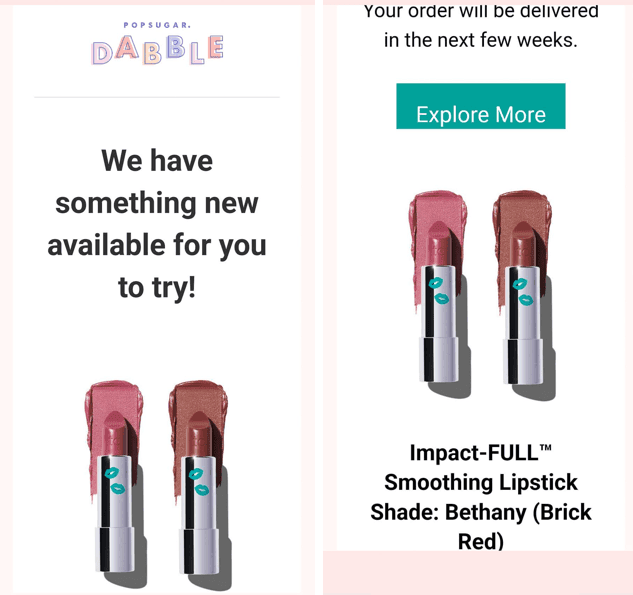 FREE Macys Perfume Sample Box from PopSugar Dabble