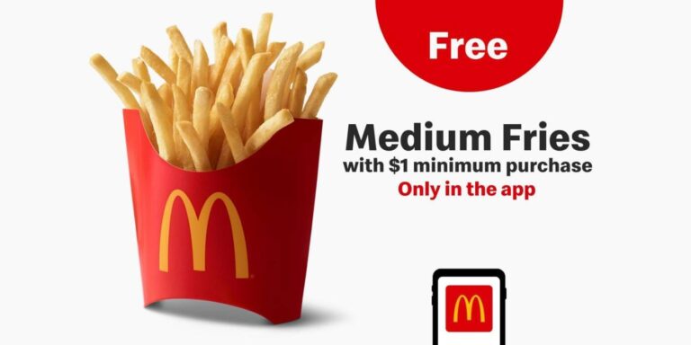 free fries mcd