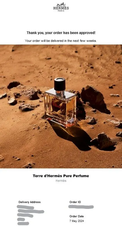 Free Terre d’Hermès Pure Perfume Sample w/Free Shipping