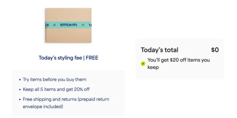 Try Stitch Fix for FREE – No Styling Fee + FREE Shipping