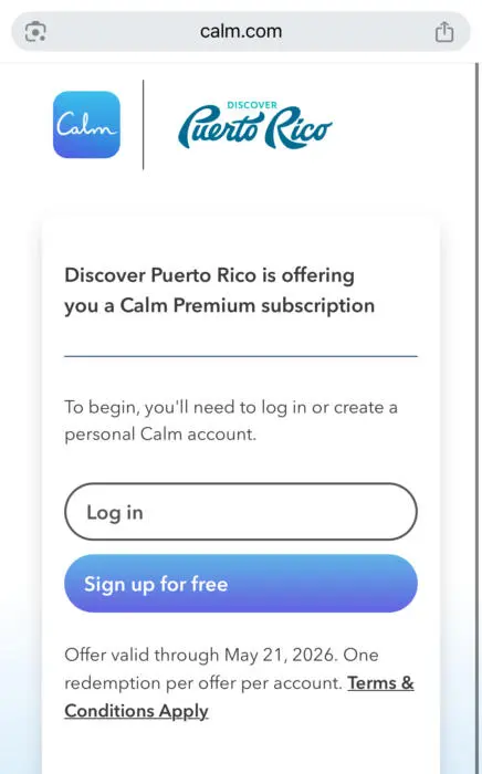 RUN! FREE 1-Year Calm Premium Subscription – First 1,700 Only