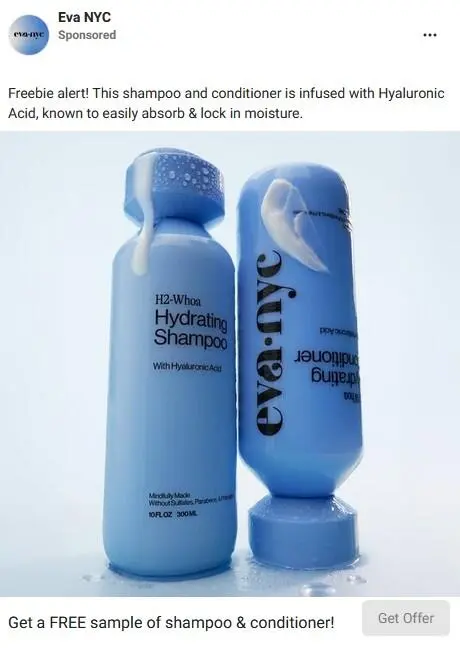 Possible Free Eva NYC Shampoo & Conditioner Samples June 2, 2025 Possible Free Eva NYC Shampoo & Conditioner Samples