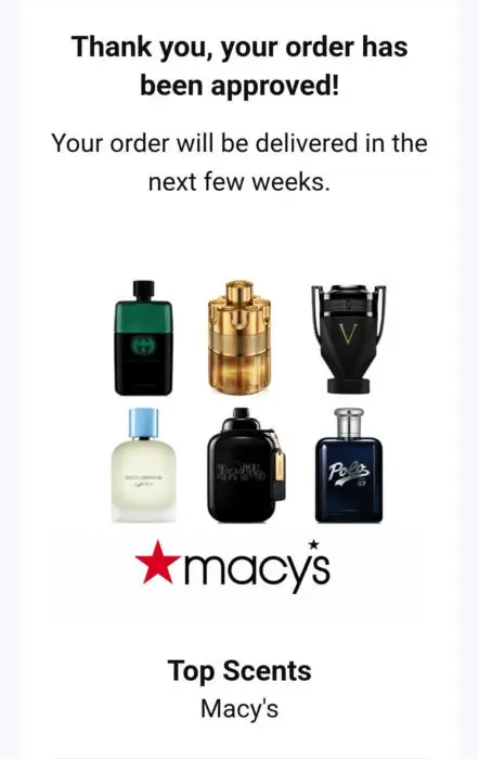 NEW! Possible FREE Fathers Day Macy's Perfume Sample Box