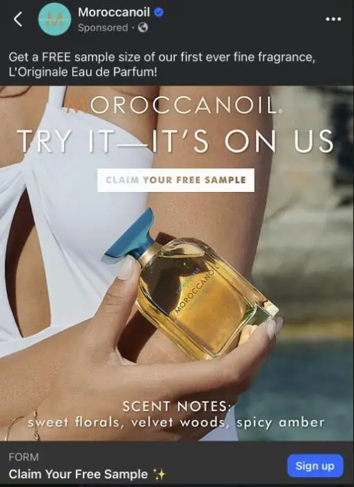 Snag a Possible Free Sample of Moroccanoil L’Originale Eau de Parfum