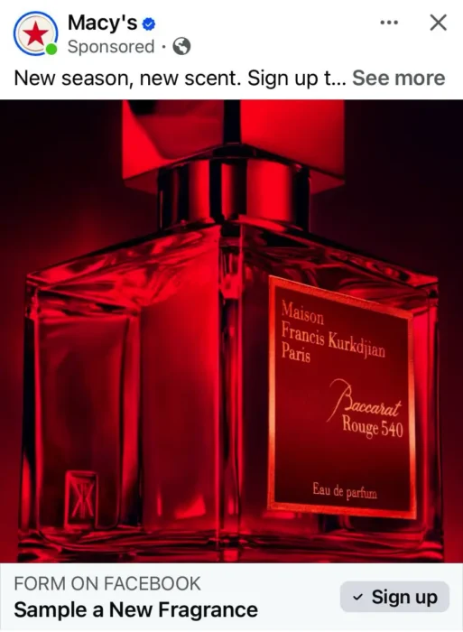 Possible Free Maison Francis Kurkdjian Baccarat Rouge 540 Fragrance Sample