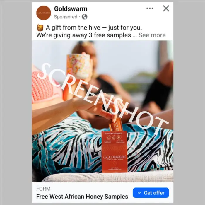 Possible Free Goldswarm West African Honey Samples