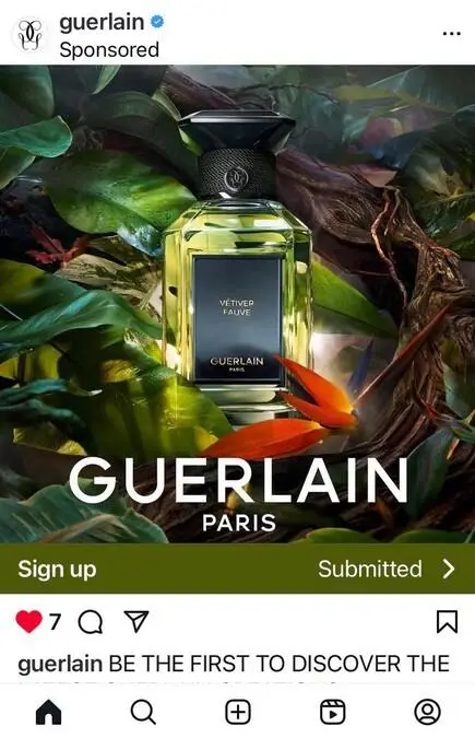 Possible Free Guerlain Paris VÉTIVER FAUVE Fragrance Sample