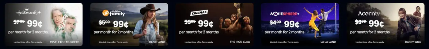 Get Premium Amazon Prime Channels for Just 99¢!