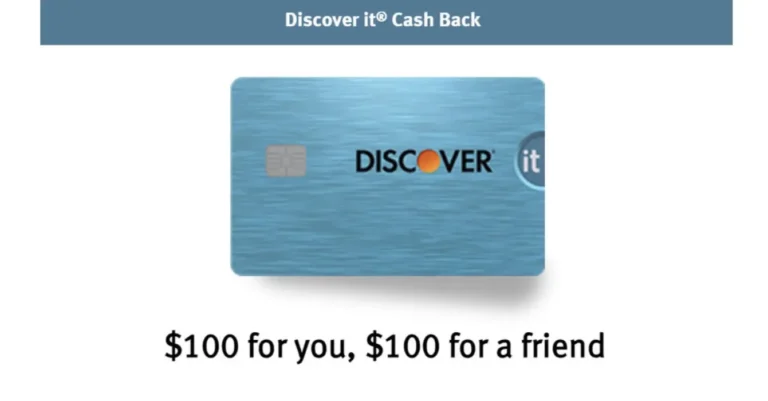 $100 in FREE Money if your approved for a Discover Card