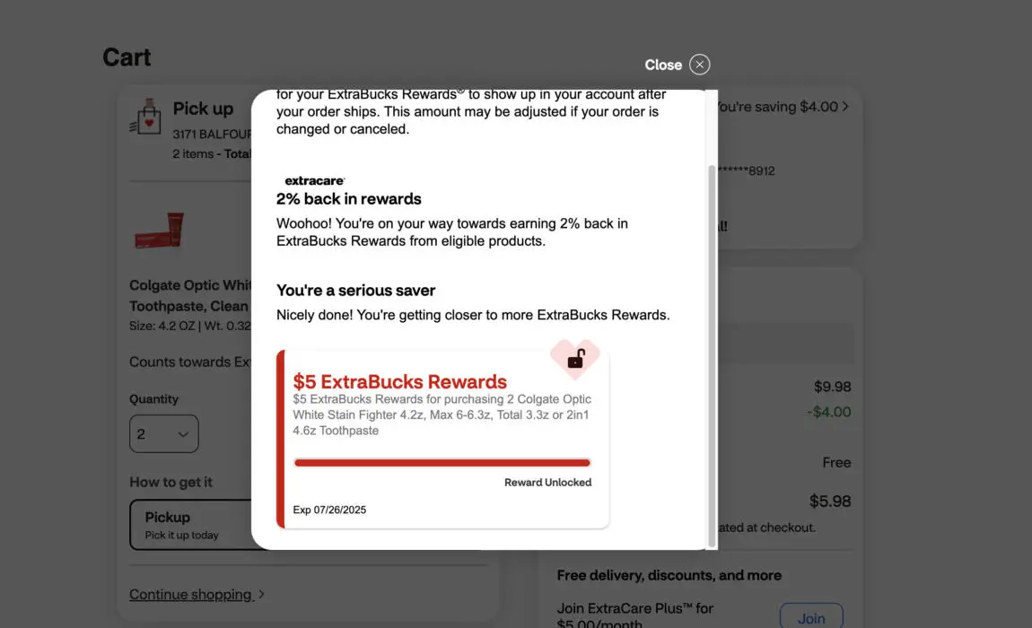 FREE Colgate Optic White Toothpaste at CVS This Week!