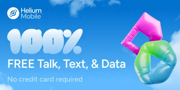 FREE Helium Mobile Plan + Rewards – No Credit Card Needed!