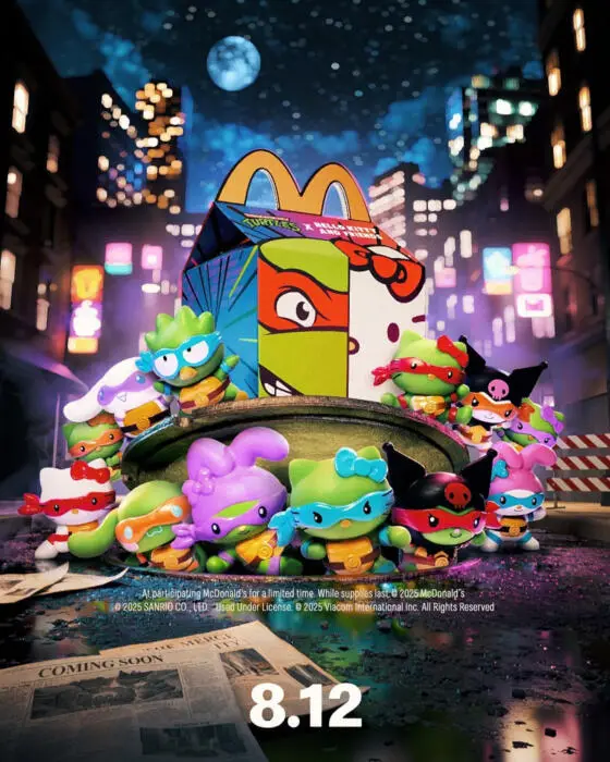 McDonald’s TMNT x Hello Kitty Happy Meal Dropping Today!