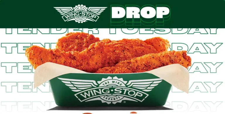 Wingstop Tuesday Drop – Get 4 Free Tenders with $25+ Purchase