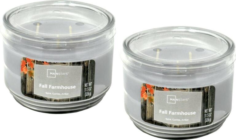 Snag Fall-Scented 3-Wick Candles at Walmart as low as $3!