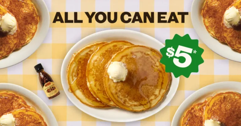 All-You-Can-Eat Pancakes for $5 at Cracker Barrel! (9/25 & 9/26)