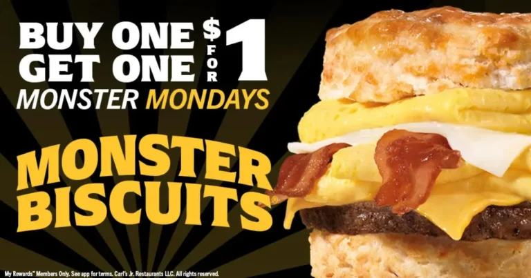 Score BOGO Monster Biscuits for $1 (Mondays Only!) October 20, 2025 Score BOGO Monster Biscuits for $1 (Mondays Only!)