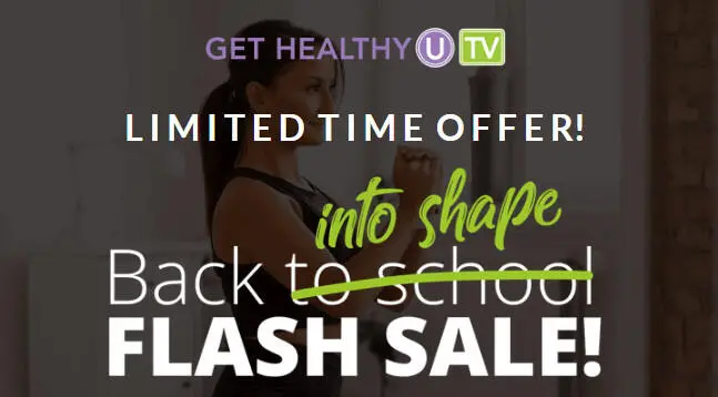 Get Healthy U TV Flash Sale–1-Year Premium Membership for Just $0.49