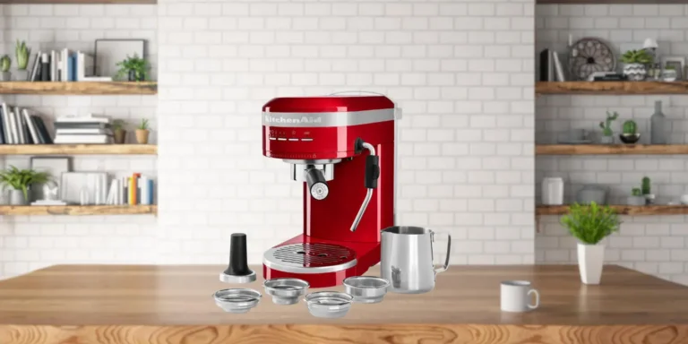 KitchenAid Metal Semi-Automatic Espresso Machine Only $99.99 (Reg $350)