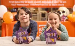 Haunted Candy Box Kids Workshop at Home Depot