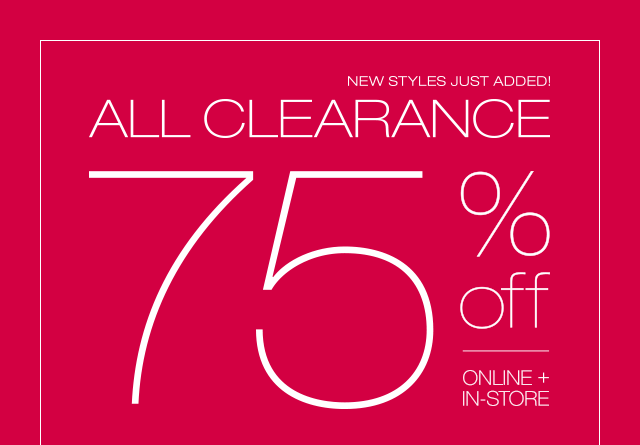 Up to 75% Off Clearance at Maurices