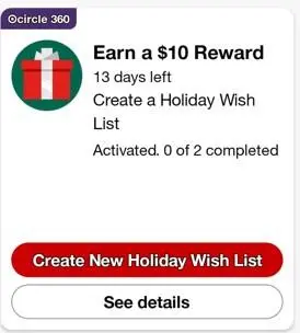 FREE $10 at Target Just for Adding to Your Wish List! October 24, 2025 FREE $10 at Target Just for Adding to Your Wish List!