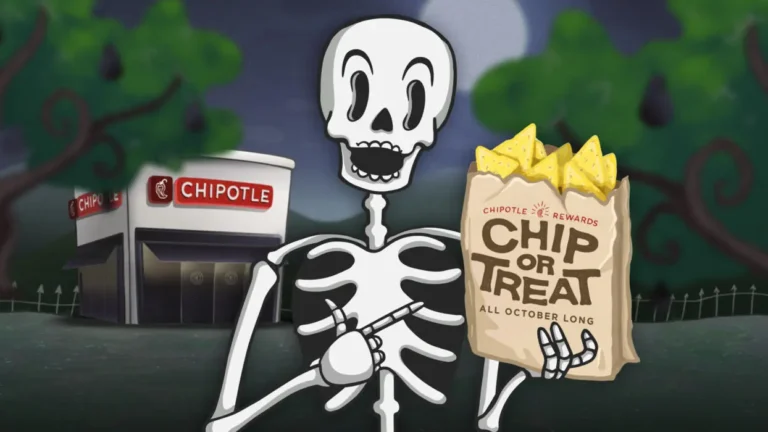 Free Treats from Chipotle All October ("Chip-or-Treat") October 24, 2025 Free Treats from Chipotle All October ("Chip-or-Treat")