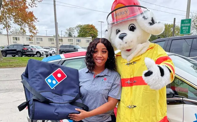 Possible FREE Domino’s Pizza During Fire Prevention Week!