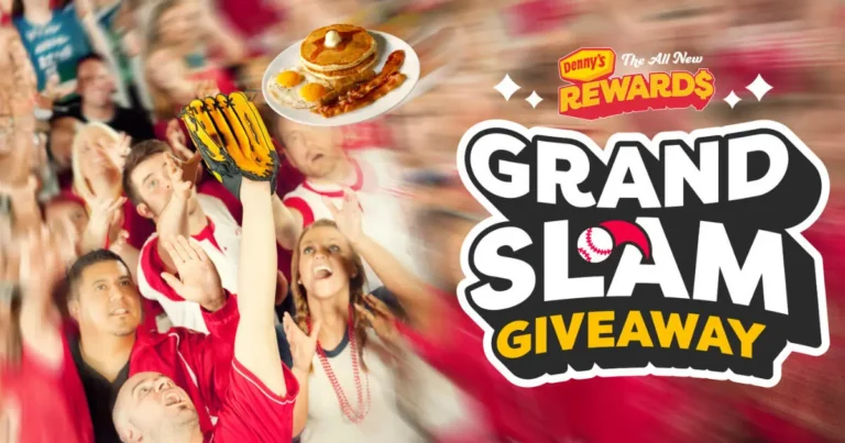 Free Denny's Grand Slam Breakfast If a Grand Slam is Hit! October 22, 2025 Free Denny's Grand Slam Breakfast If a Grand Slam is Hit!