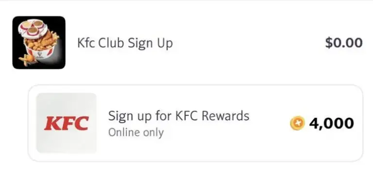 Get 4,000 FREE Fetch Points for linking KFC Rewards!