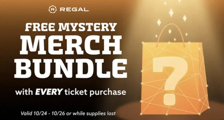 FREE Mystery Merch Bundle with Movie Ticket Purchase โ Starting October 24 October 24, 2025 FREE Mystery Merch Bundle with Movie Ticket Purchase โ Starting October 24