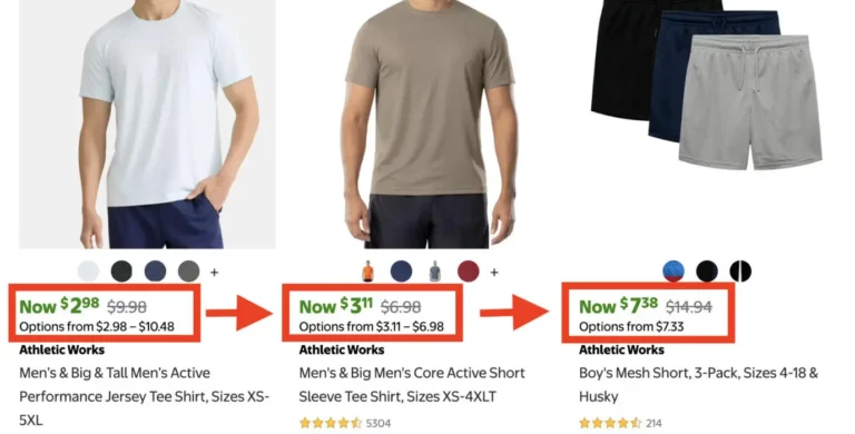 Up to 80% Off Athletic Works Activewear at Walmart! October 24, 2025 Up to 80% Off Athletic Works Activewear at Walmart!