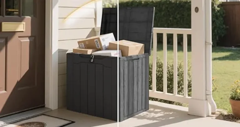 Greesum 31 Gallon Resin Deck Box Only $28!