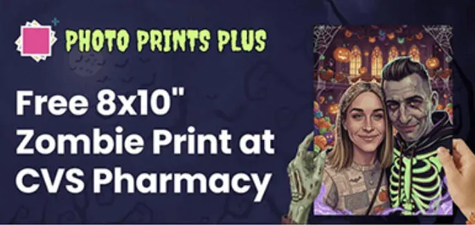 Free 8x10 "Zombie" Photo Print at CVS! October 29, 2025 Free 8x10 "Zombie" Photo Print at CVS!