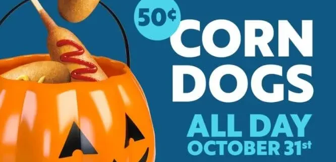 Score 50-Cent Corn Dogs at Sonic This Halloween!