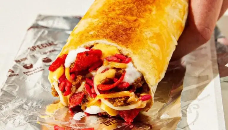 Taco Bell Introduces New Flamin’ Hot Grilled Cheese Burrito