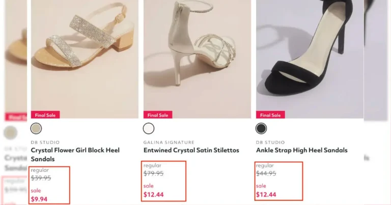 Up to 50% Off Shoes at David’s Bridal – Prices Starting at $9