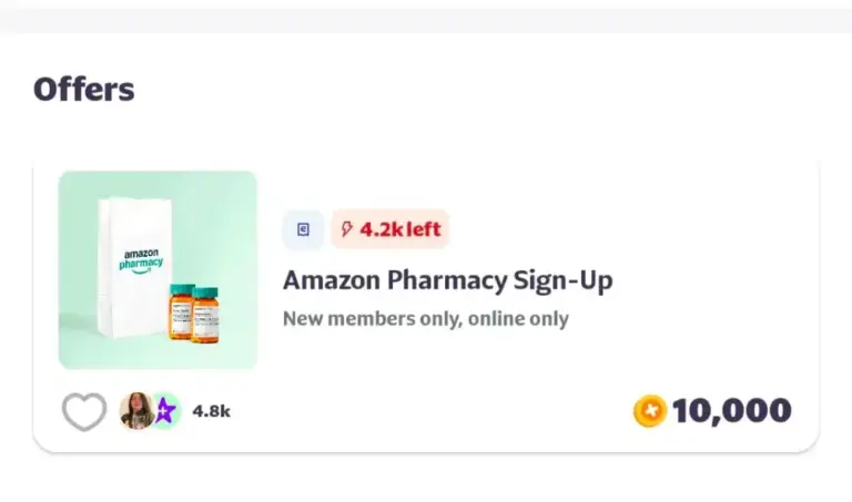 Score 10,000 Points from fetch with Amazon Pharmacy! October 19, 2025 Score 10,000 Points from fetch with Amazon Pharmacy!