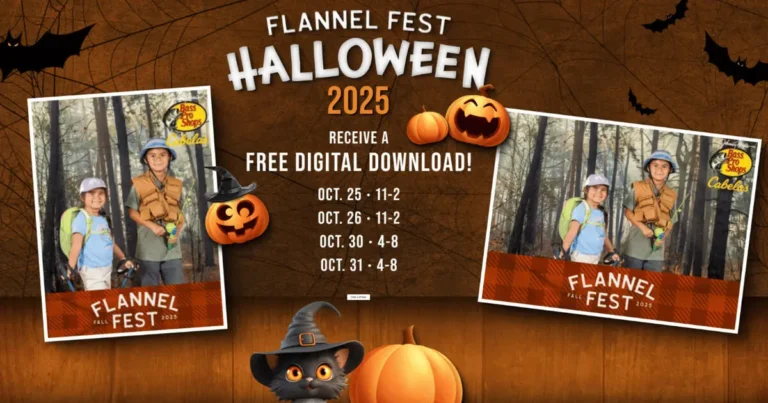 FREE Halloween Photo at Bass Pro & Cabela's!