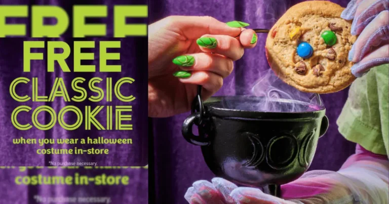 Free Cookie at Insomnia Cookies When You Wear a Costume!