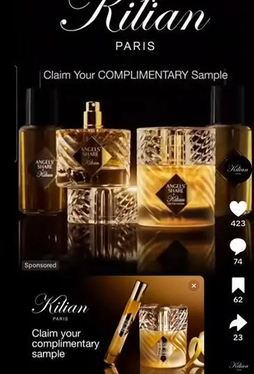 Possible FREE Kilian Paris Angels’ Share Perfume Sample