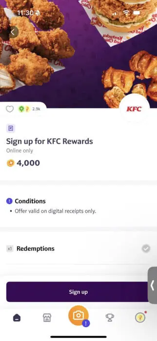 Get 4,000 FREE Fetch Points for linking KFC Rewards! October 19, 2025 Get 4,000 FREE Fetch Points for linking KFC Rewards!