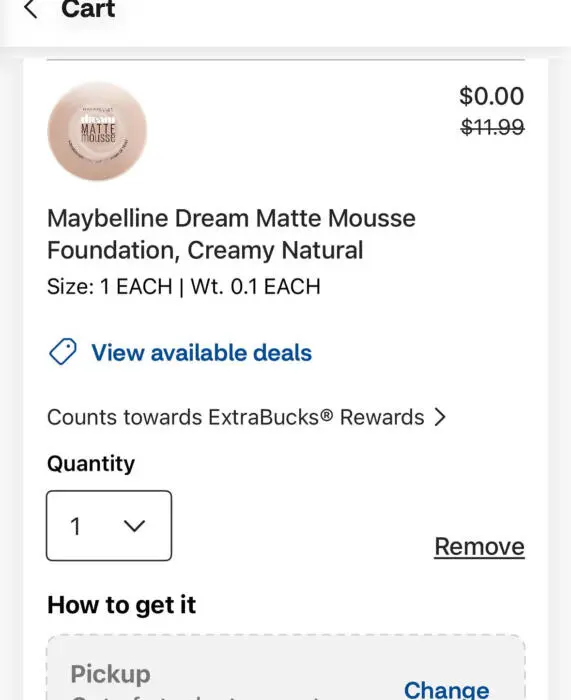 Free Maybelline Dream Matte Mousse at CVS October 20, 2025 Free Maybelline Dream Matte Mousse at CVS