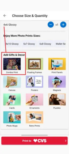 Free 8x10 "Zombie" Photo Print at CVS! October 29, 2025 Free 8x10 "Zombie" Photo Print at CVS!