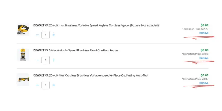 Three FREE Dewalt Tools At Lowe's WITH/Purchase ($680 VALUE)