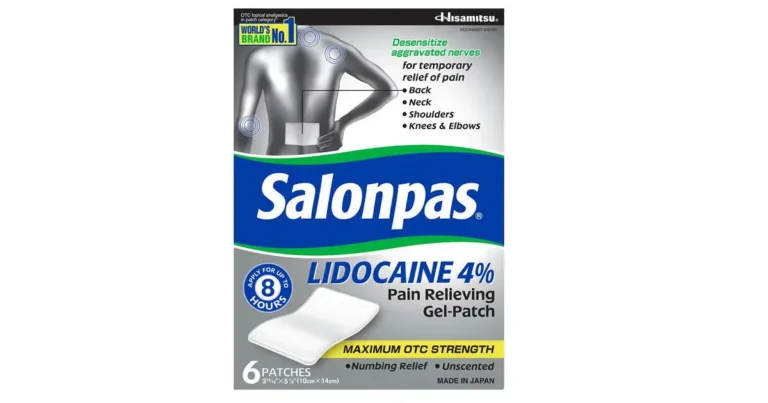 Free Salonpas Pain Relief Patch Sample