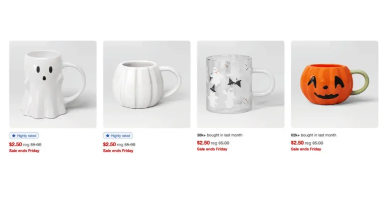 Target Halloween Mugs Now Only $2.50!